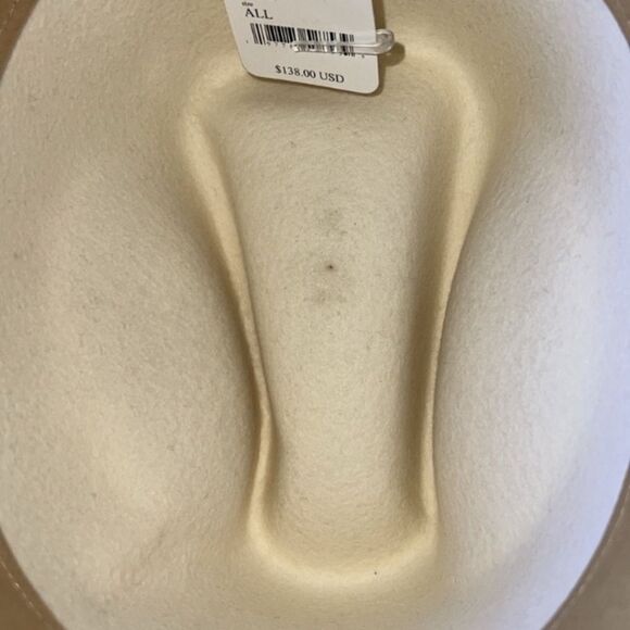 Free People Stacked Dot Felt Hat One Size - Picture 9 of 13